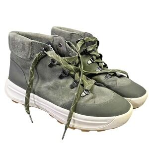 Sorel Masson Sport Hiker W12 Men's 10.5 Green‎ Winter Boots Lace Up Hiking Shoes